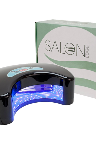Salon Edge Digital Led Nail Lamp 12 Watt Black
