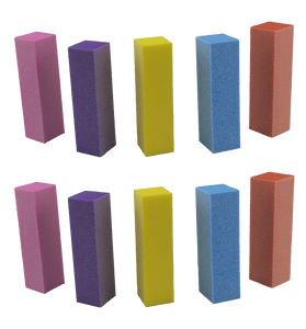 Yueton Pack Of 10 Buffing Sanding Buffer Block Files Pedicure Manicure Nail Art Tips Tool