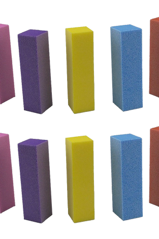 Yueton Pack Of 10 Buffing Sanding Buffer Block Files Pedicure Manicure Nail Art Tips Tool